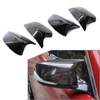 Pair Rear View Mirror Cover Trim for Infiniti Q60 QX30 Q50 Q50S Q70 (2014–2023)