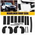 17 Pcs Hard Top Seal Kit for Jeep Wrangler (2007–2018)
