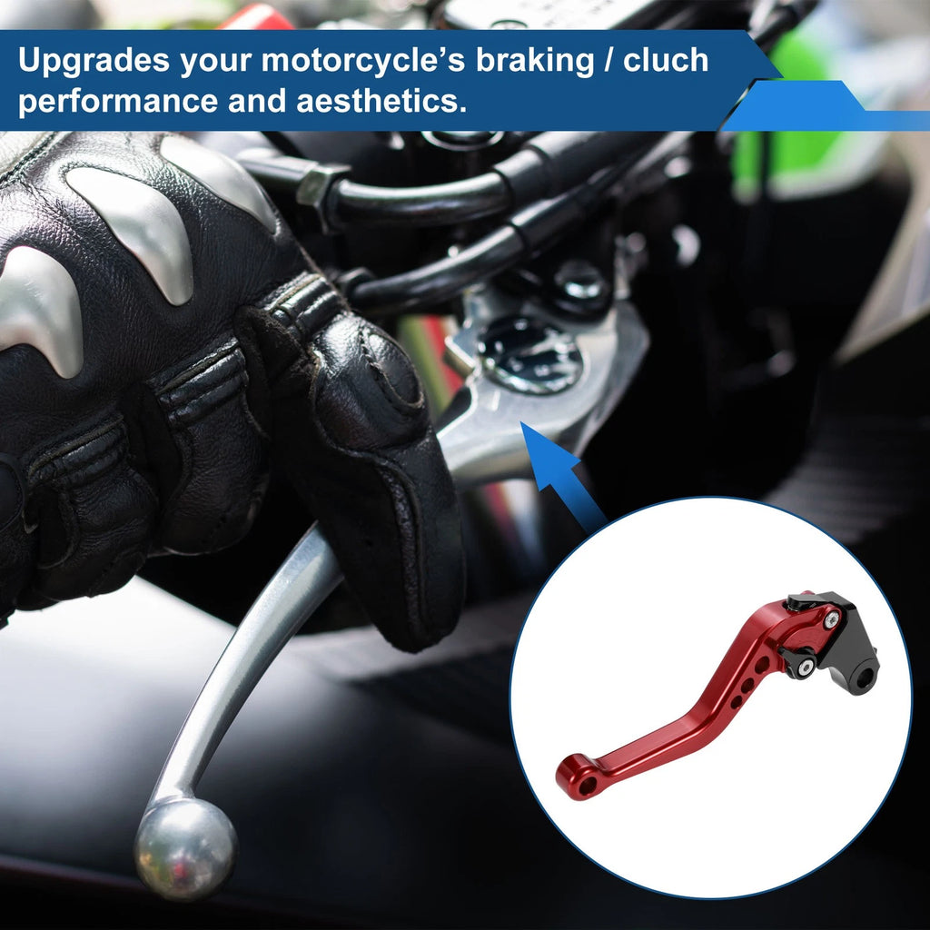 Long Brake Clutch Levers for Honda CB919 (2002–2007) Red 1 Pair
