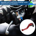Long Brake Clutch Levers for Honda CB919 (2002–2007) Red 1 Pair