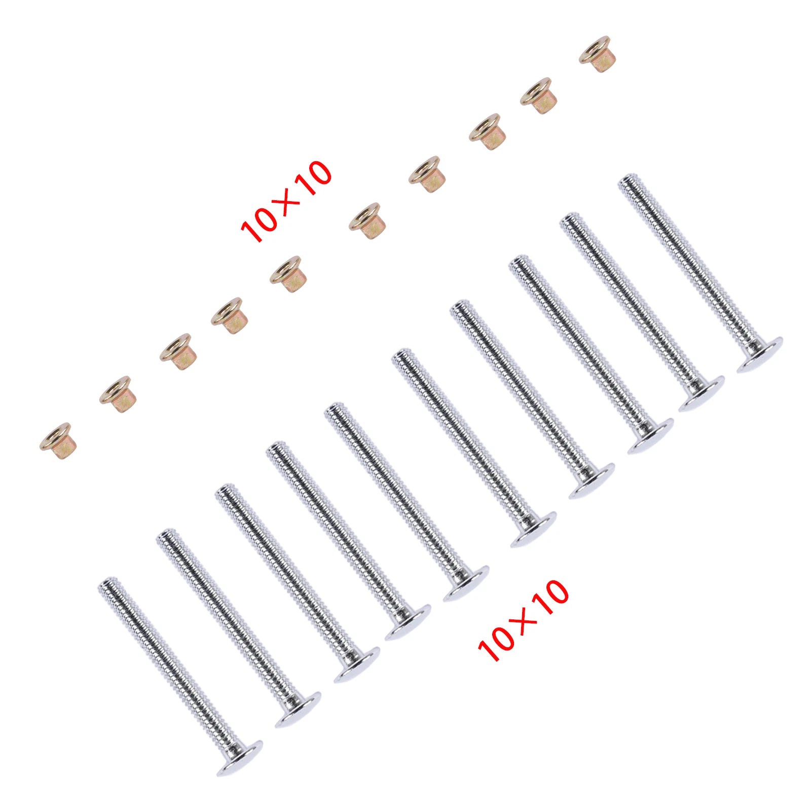 Set of 100 Medium Flange Collars for Peterbilt 379