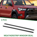 2X Front Left & Right Weatherstrip Window Seal for Toyota Hilux Vigo (2005–2014)