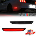 Smoked Black LED Side Marker Lights for Ford Mustang (2015–2023)