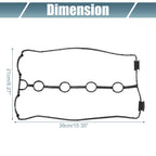 Engine Valve Cover Gaskets for Chevrolet Aveo 1.6L (2004–2008) No.96353002 Black
