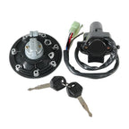 Ignition Key Switch Lock Set for Kawasaki ZXR400 Ninja ZX-7R ZX750 ZXR750 (1989–2003)