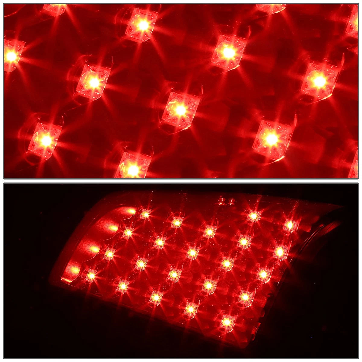 Full LED Tail Brake Light Lamps for Silverado Sierra 1500 2500 (2003–2007)