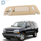 Passenger Right Side Sun Visor for Silverado Sierra Tahoe Yukon (2007–2014) Beige