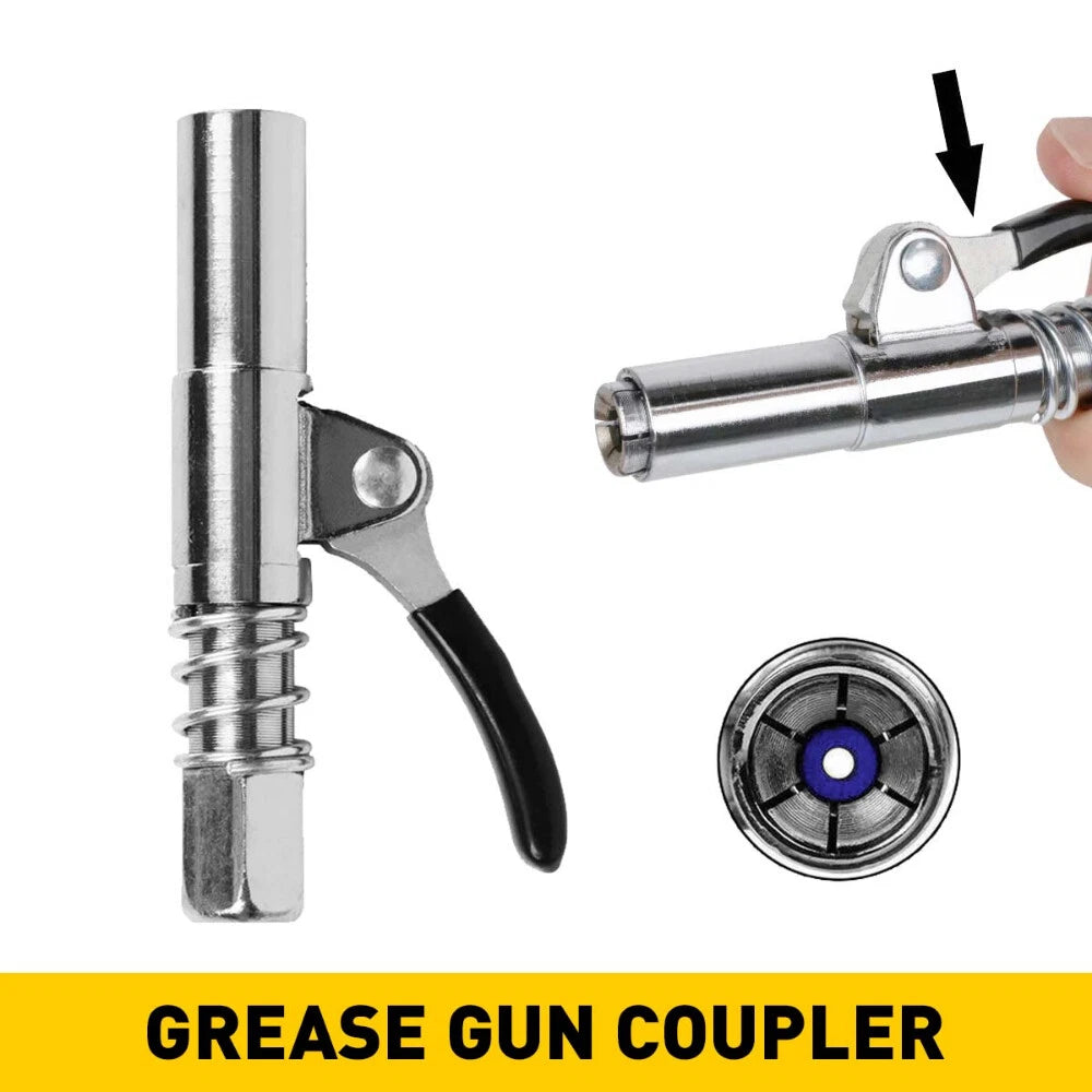 Grease Gun Coupler for Zerk Fittings (1/8 NPT)