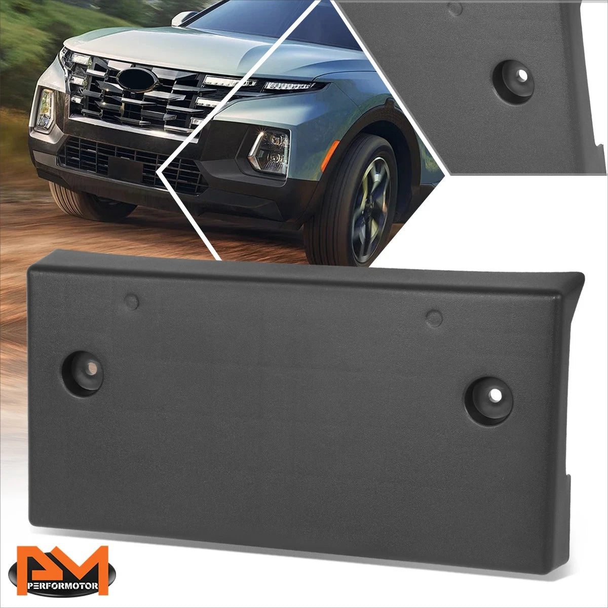 Front Bumper License Plate Mounting Bracket for Santa Cruz (2022–2024)