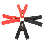 Set of 4 Heavy Duty Jumper Cables with Alligator Clamps for Cars and Trucks