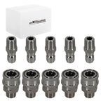 Pressure Washer Quick Connect Adapter Set for NPT Stainless Steel (10–3/8)