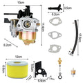 GX160-c Carburetor for 154f MS60850 & DXPW Series Mowers (High-Performance)