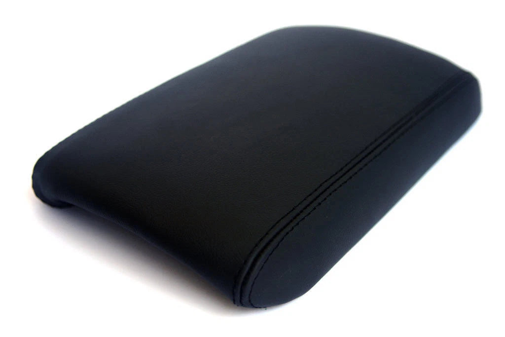 Center Console Armrest Cover for Lincoln MKZ (2010–2012) Black PVC Leather