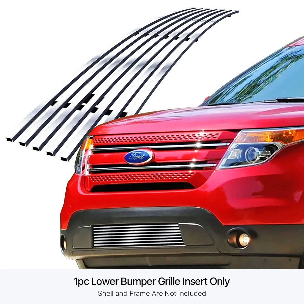 Stainless Steel Chrome Billet Grille Insert for Ford Explorer (2011-2015)