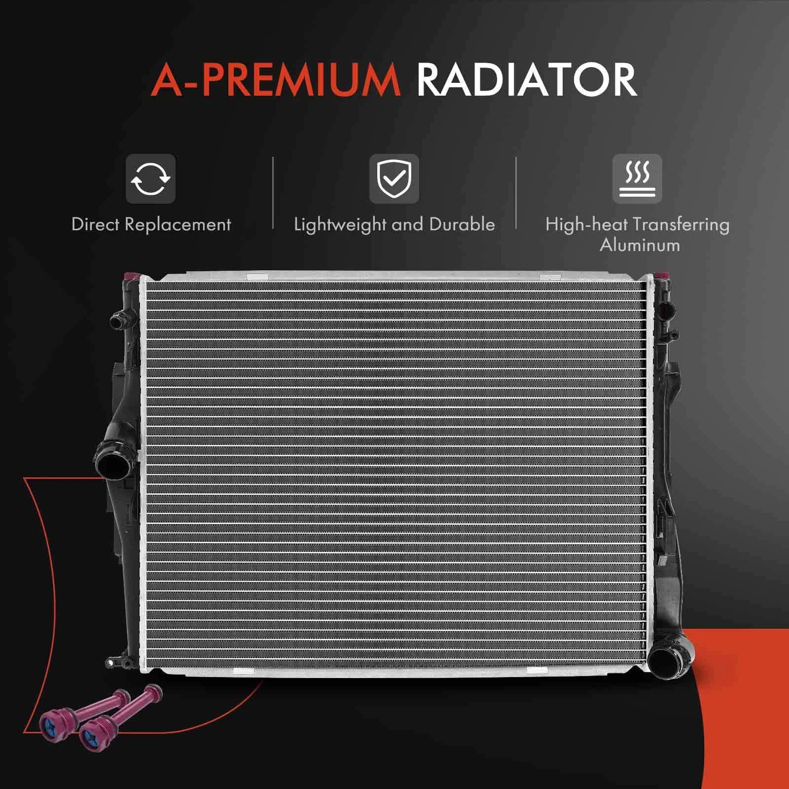 Radiator, A/C Condenser & Cooling Fan for BMW 3 Series (2006–2013)