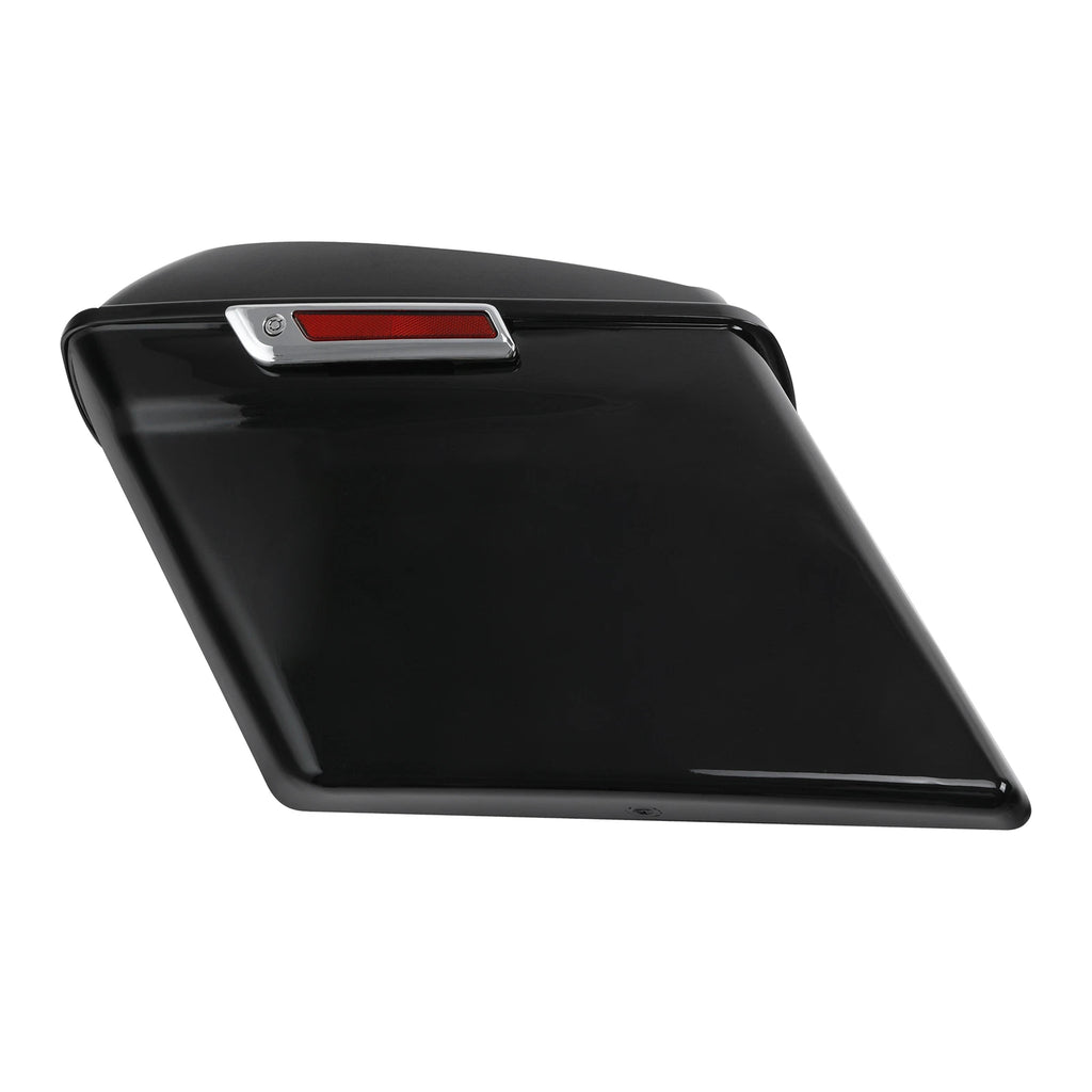 5" Extended Stretched Saddle Bags w/ Latch Key for Harley Touring (2014–2024)