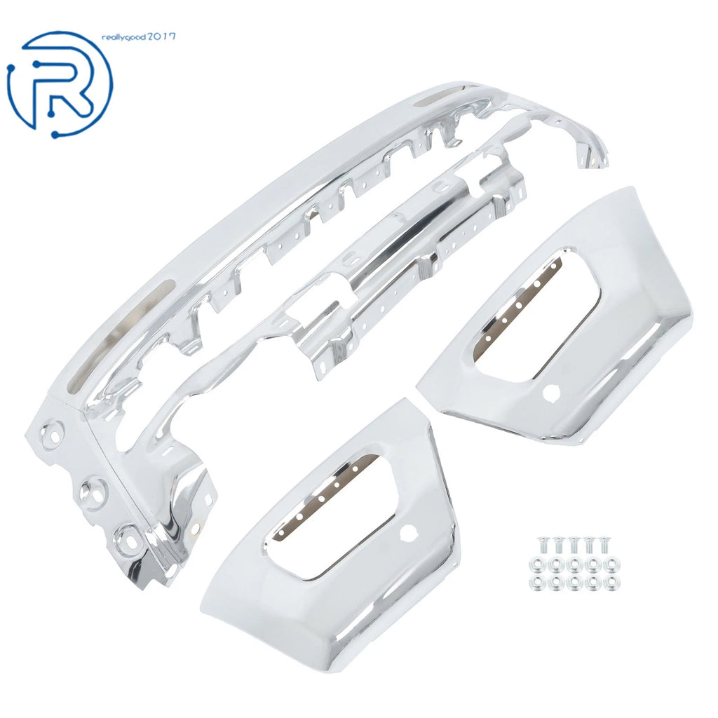 Chrome Front Bumper Face Bar for Ford Ranger (2019–2023)
