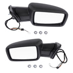 Pair Side Mirrors for Ram 1500 (2013–2019) Power Fold Heated Temp Sensor 68231241AI