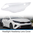 1 Pcs Headlight Lens Cover for Kia Optima (2016–2018) PC Clear