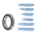 Deep Groove Ball Bearing 35x55x10mm for Scooter Skateboard (1 Pc)