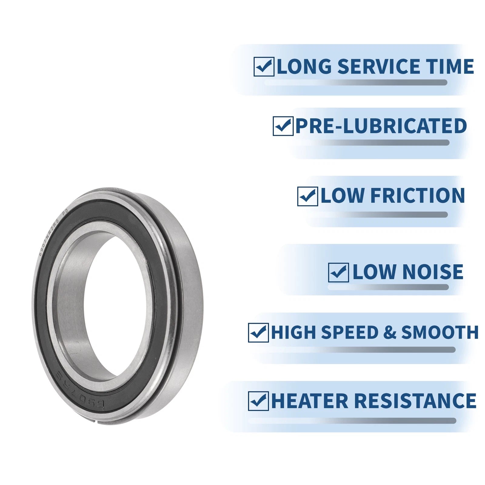 Deep Groove Ball Bearing 35x55x10mm for Scooter Skateboard (1 Pc)