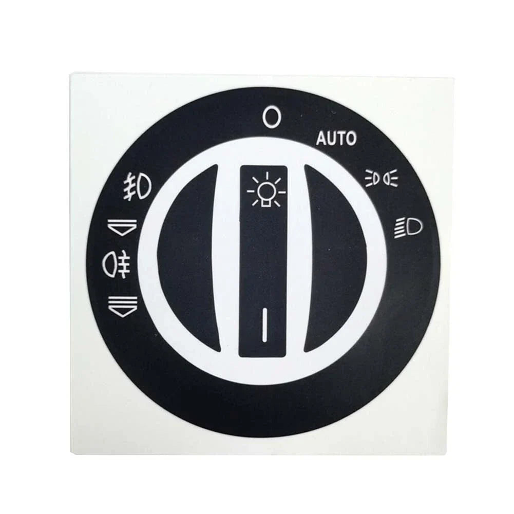 Enhanced Visibility Button Repair Sticker for Audi Q7