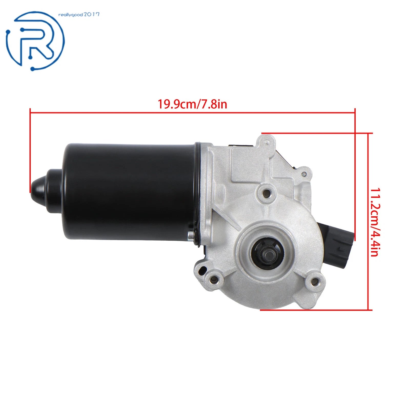 Front Windshield Wiper Motor 43-2059 for Toyota Camry (2002–2006), Tundra (2007–2021)