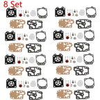 Set of 8 Carburetor Gasket Kit for Walbro 43CC 52CC (40-5/44F-5 34F 36F 139F)