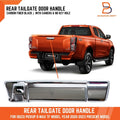 Chrome Tailgate Handle Cover Insert for Isuzu D-Max Ute (2020-2023)