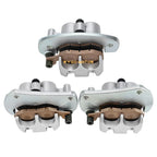 Set of 2 Front & Rear Brake Calipers w/Pads for Can-Am Commander 800 800R (2011–2020)