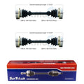 Set of 2 Rear CV Axle Shafts for BMW E24 E28 E34 (1977–1996)