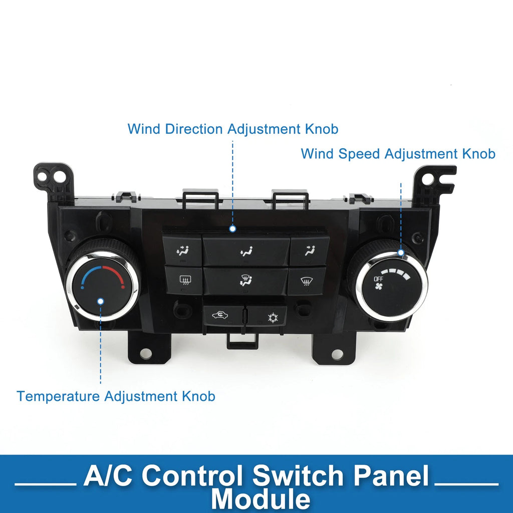 A/C Heater Climate Control Panel No. 95017054 for Chevrolet Cruze (2011–2012)