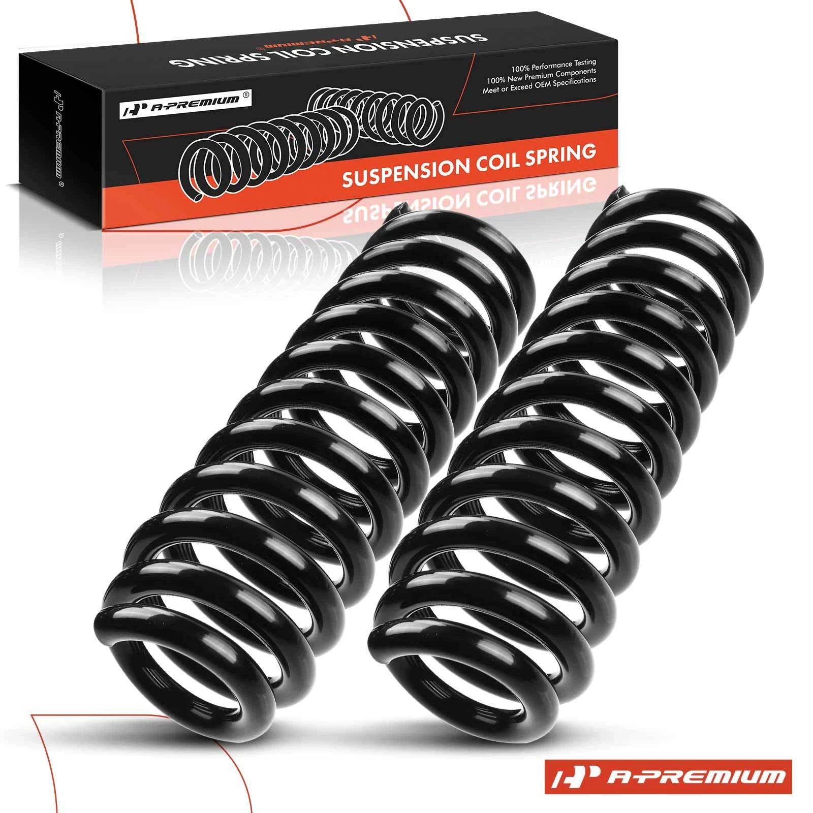 2X Front Coil Springs for Ford F-150 (2004–2020) Lincoln Mark LT (2006–2008)