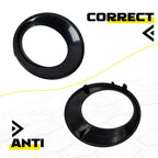 Pair Front Fog Light Bezels for BMW X3 (2007–2010)