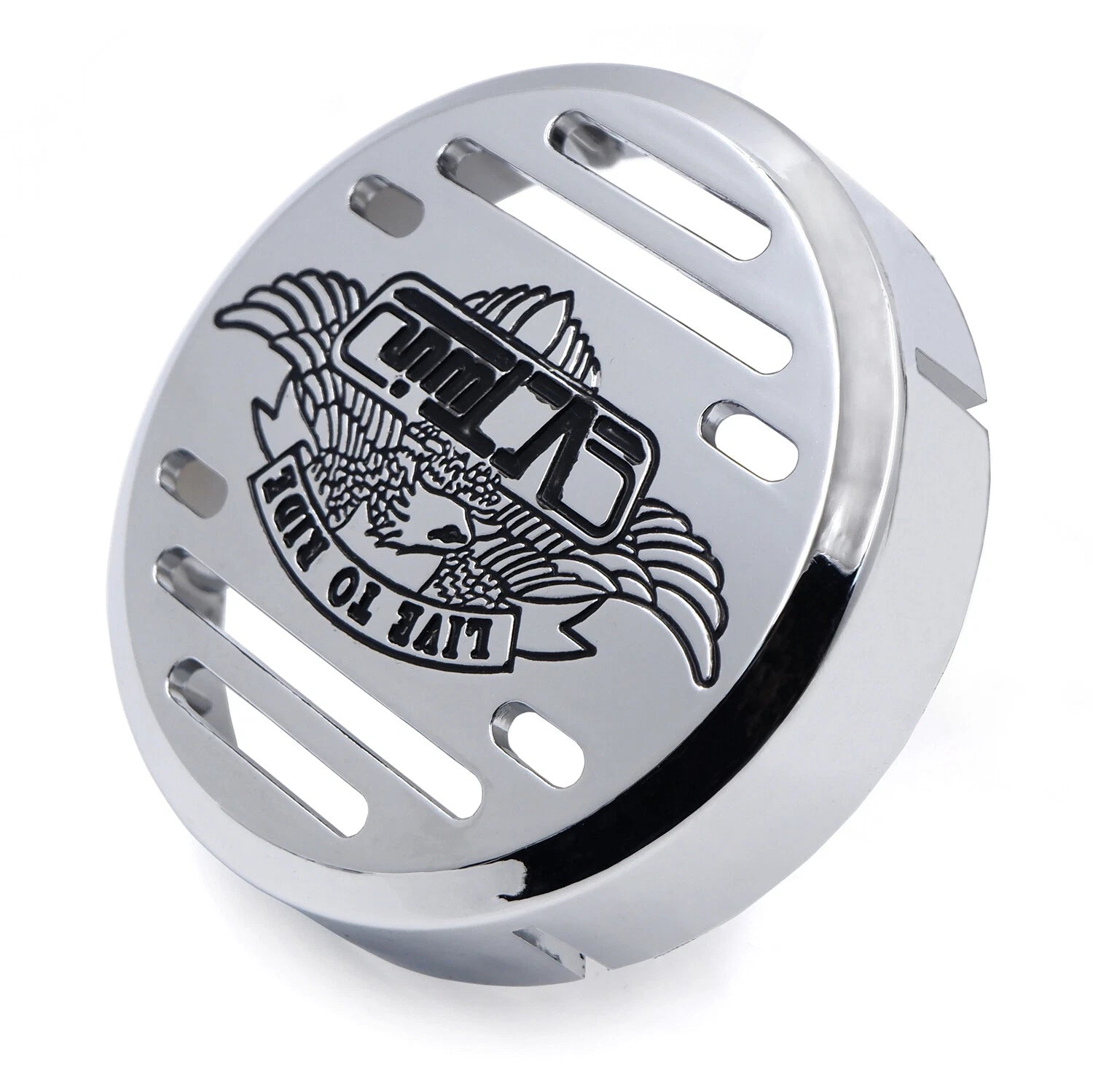 Chrome V-Twin Horn Cover for Yamaha V-Star 650 (2000–2017)