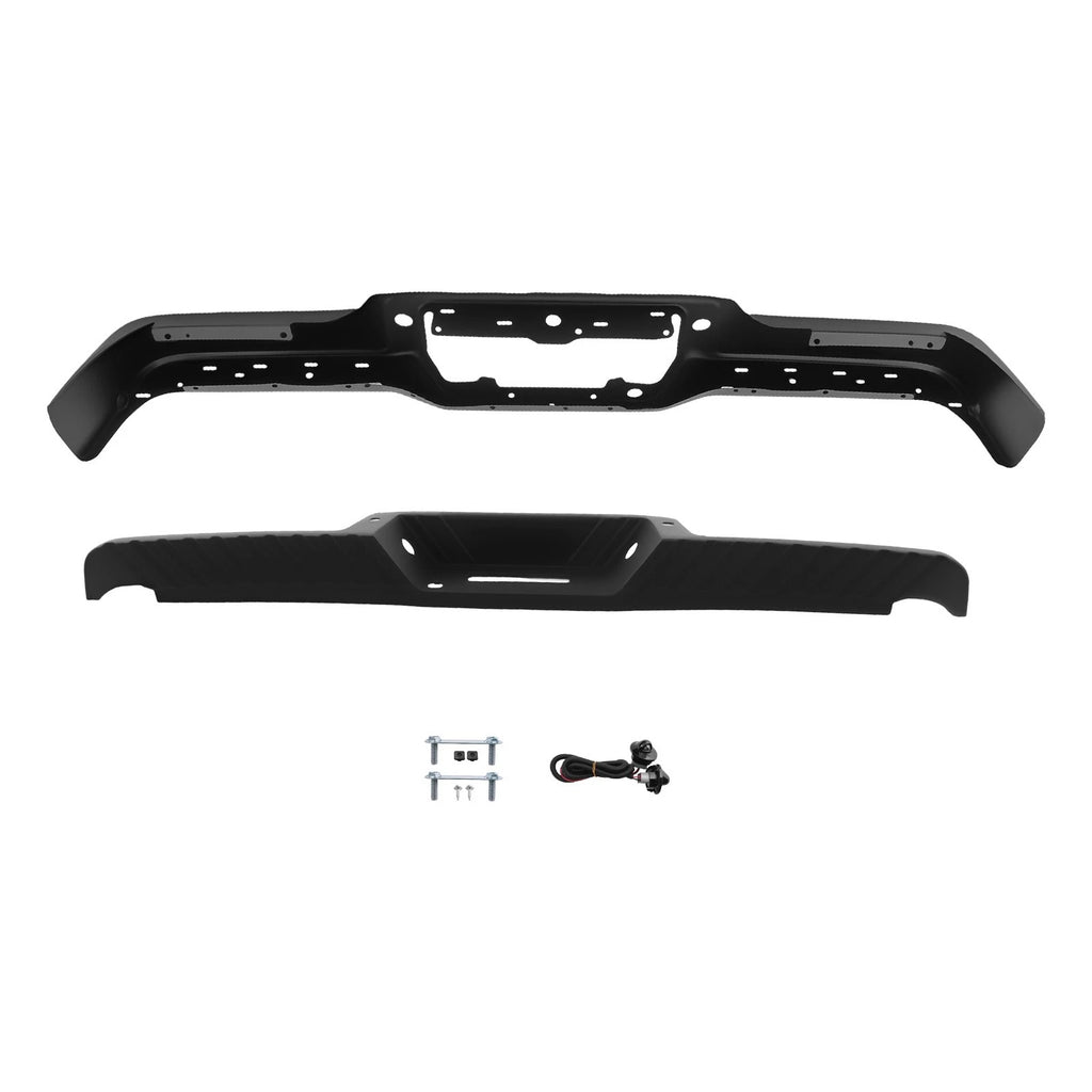 Black Rear Bumper for Ford F-150 (2006-2008)