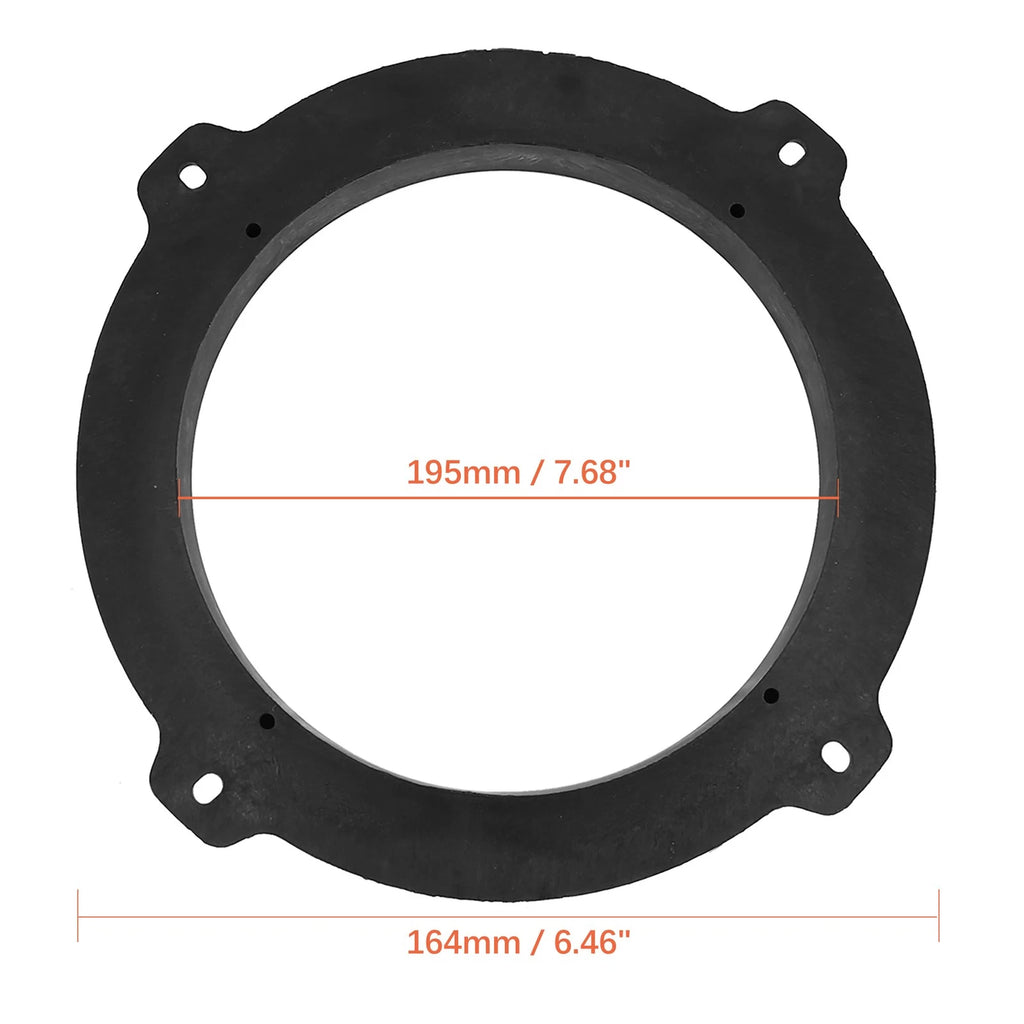 2pcs Speaker Spacer Pad Washer Adapter Ring for Hyundai IX35 (2012)