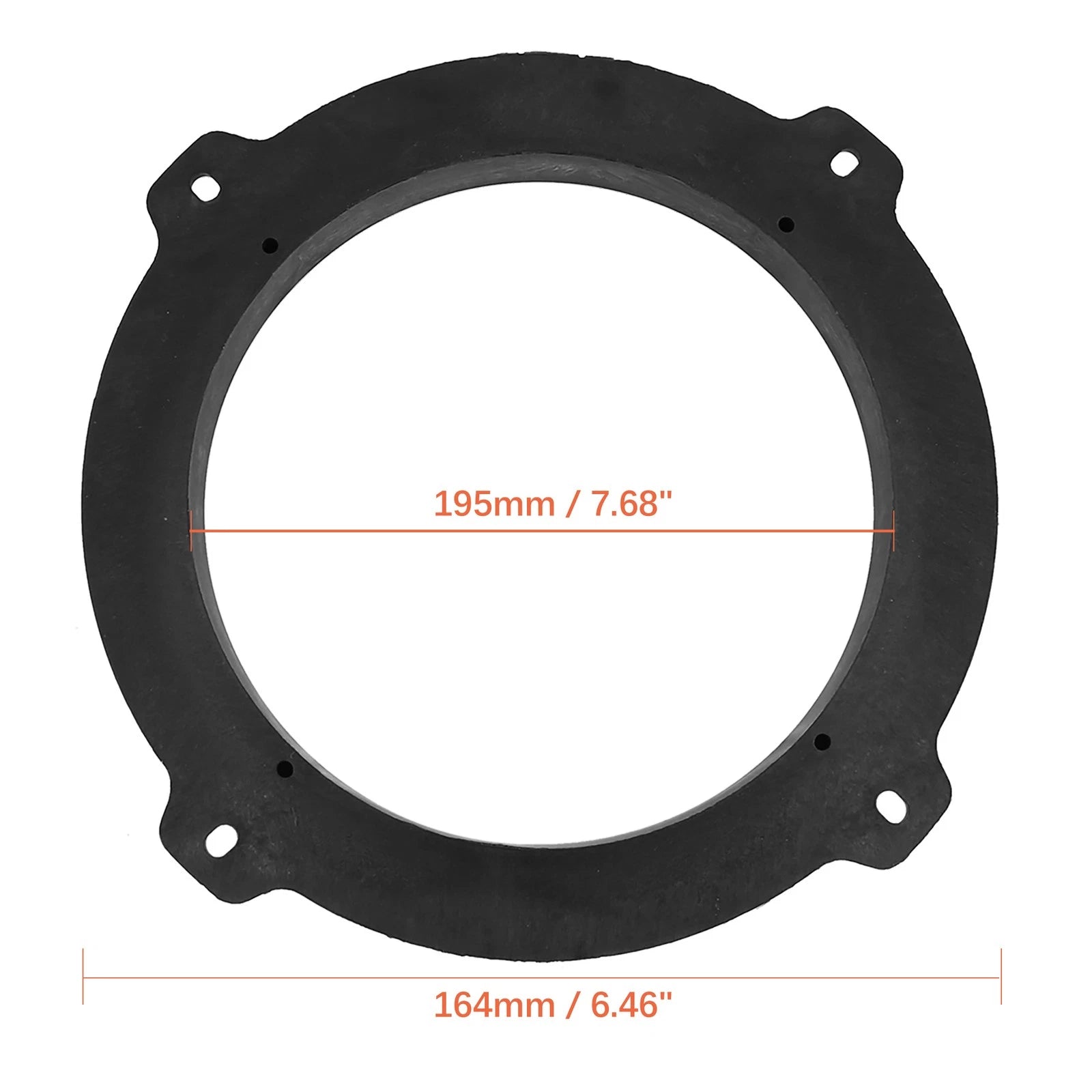 2pcs Speaker Spacer Pad Washer Adapter Ring for Hyundai IX35 (2012)