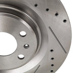 Set of 2 Brake Disc and Pad Kits for Audi SQ5 Q5 S5