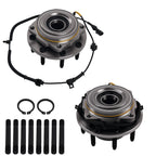 Set of 2 Front LH RH Wheel Bearing Hubs for Ford F-250 F-350 (2005–2010)