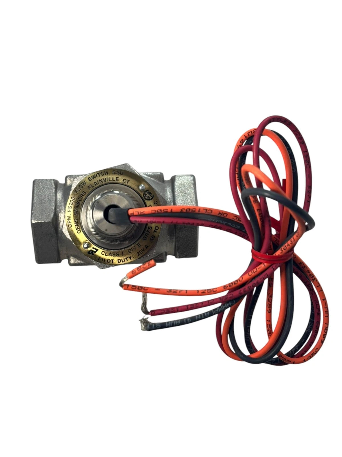 FS-200 Flow Switch for Gems Sensors (27059) 1" NPT Female Port Size