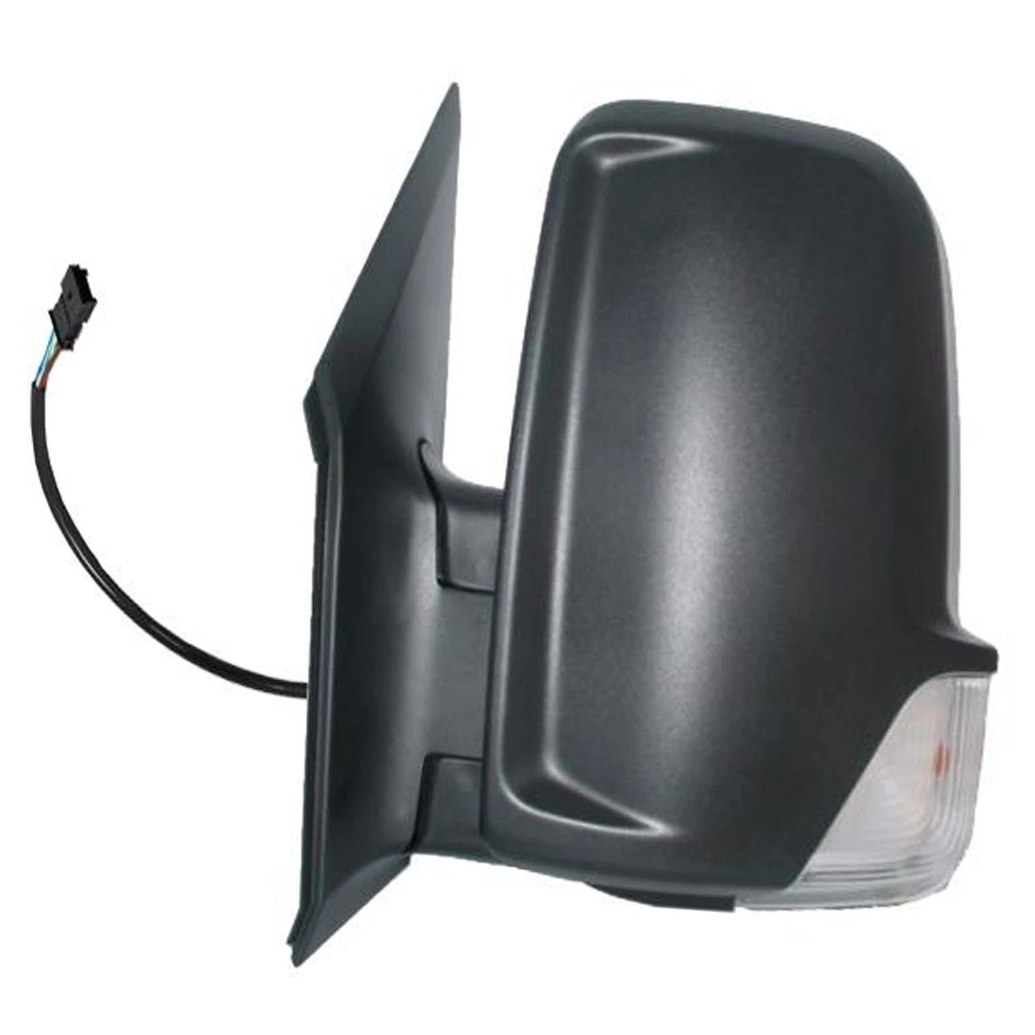 Replacement Driver Side Power Door Mirror w Heated Glass for Jeep Wrangler (2007–2018)