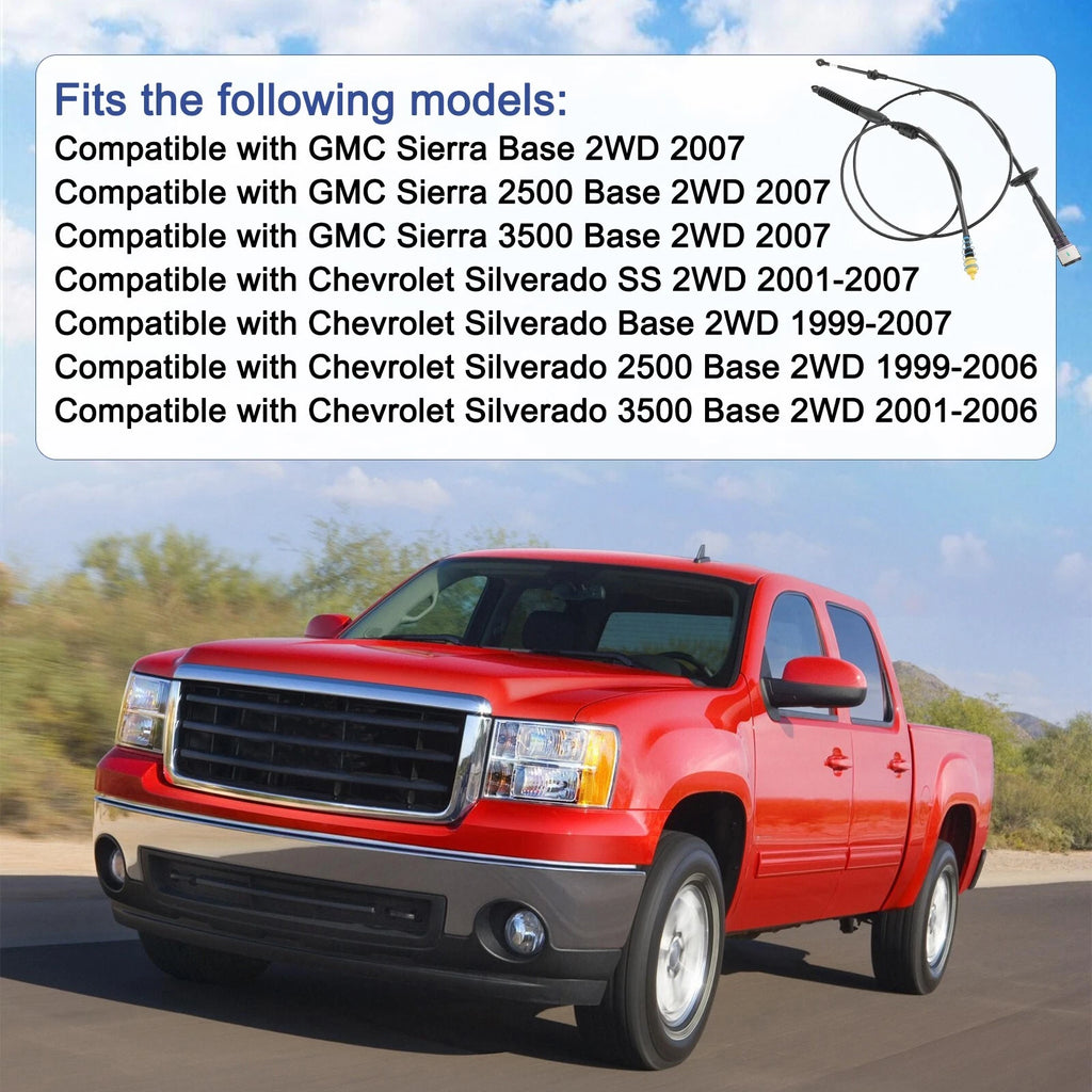 Automatic Transmission Shifter Cable for Chevrolet Silverado 1500 (2007-2013)