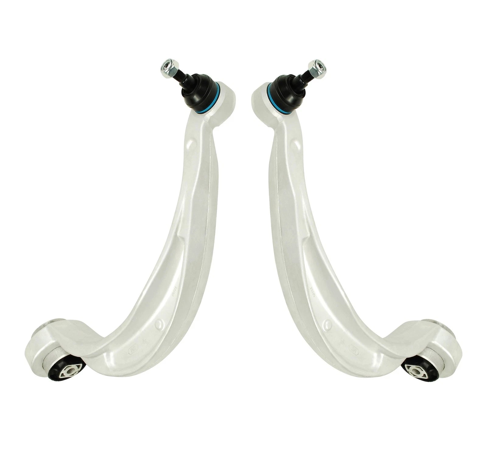 Set of 2 Front Lower Rearward Control Arms & Ball Joints for Audi A4 A5 Q5 (2009–2017)