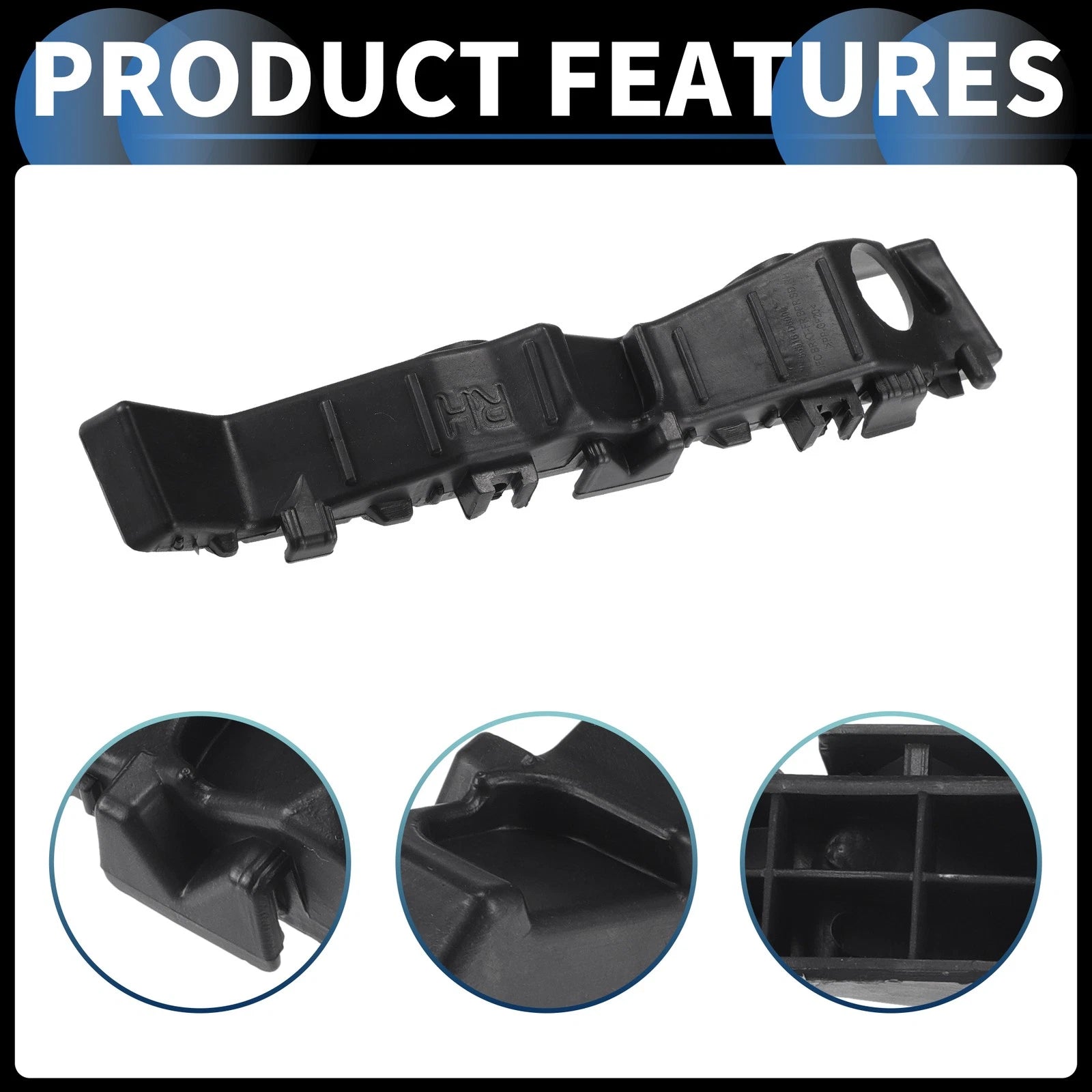 1pc Right Front Bumper Retainer Bracket No. 86514D4000 for Kia Optima (2016–2020)