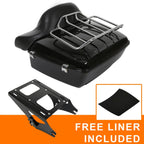 King Trunk Pack Mount Rack for Harley Touring Road Street Glide (2014–2026)