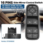 Driver Side Master Power Window Switch for Porsche Cayenne Panamera (2017–2020)