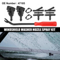 11pcs Front Windshield Washer Nozzle Kit 47185 for Mitsubishi Eclipse (2006–2012)