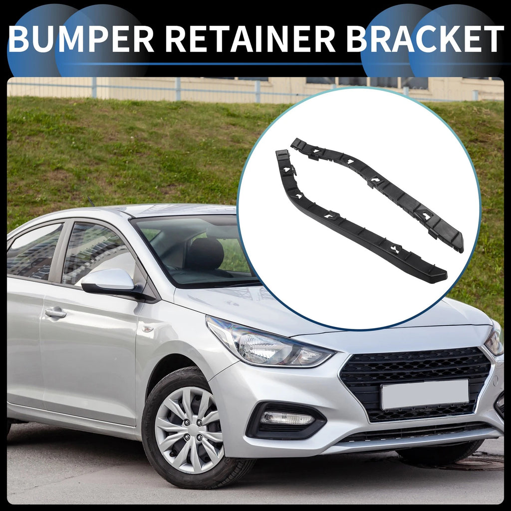 1 Pair Rear Bumper Retainer Bracket No.866131R000 for Hyundai Accent (2012–2017)