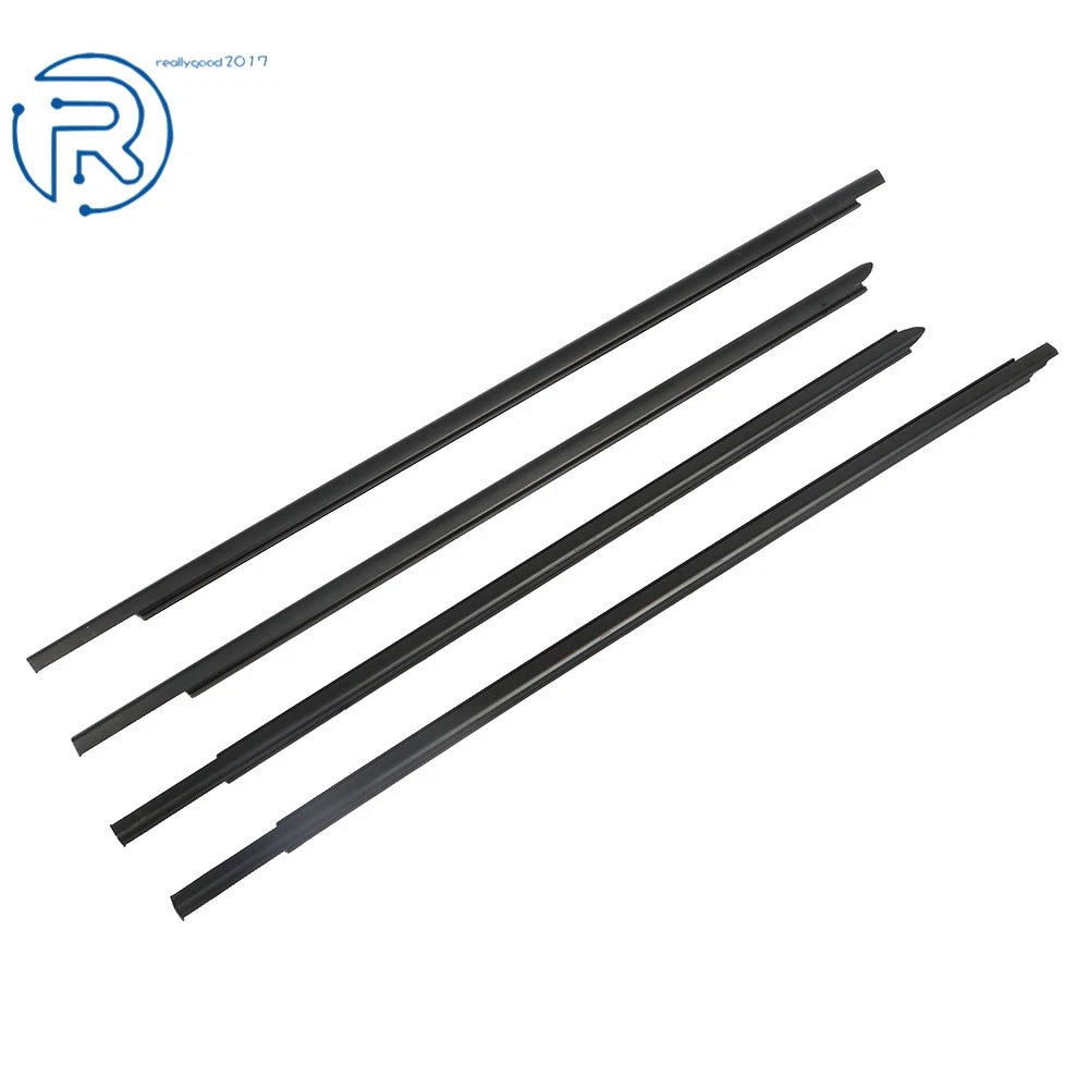 Set of 4 Outer Seal Belt Weatherstrip for Dodge Ram 2500 3500 (2009–2021)